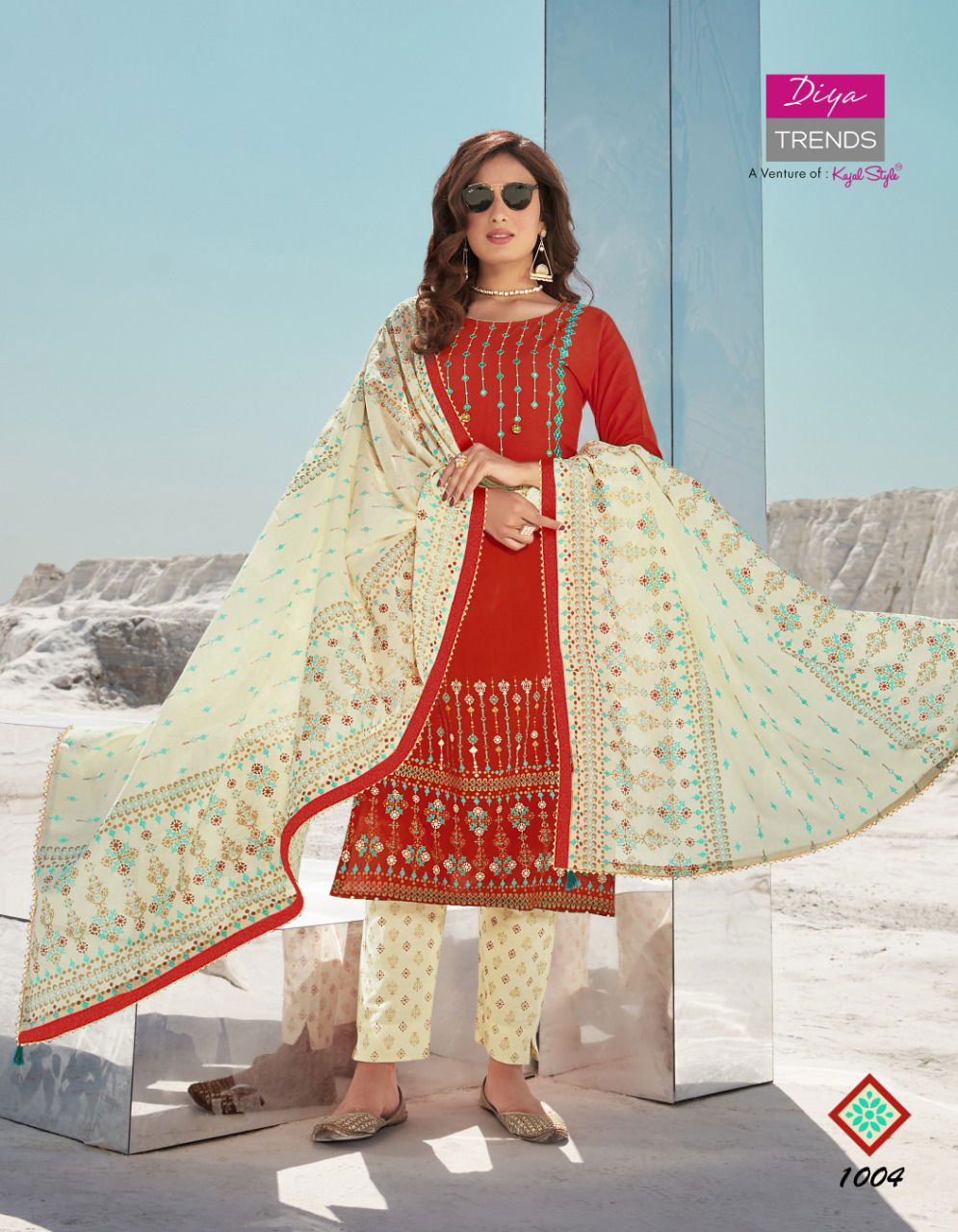 Dupatta House 1 Latest Fancy Designer Ethnic Wear Heavy rayon Embroidery Work Ready Made Salwar Suit Collection
